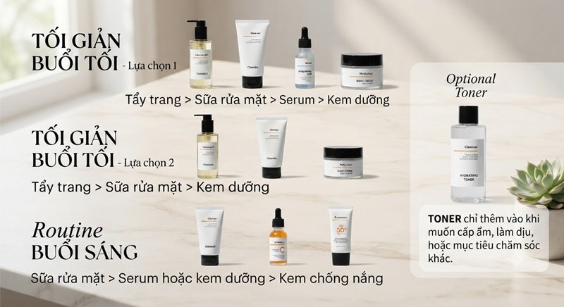 khong dung toner co sao khong