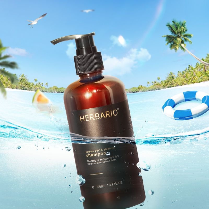 Dầu gội vỏ bưởi & bồ kết Herbario dau goi vo buoi bo ket Herbario