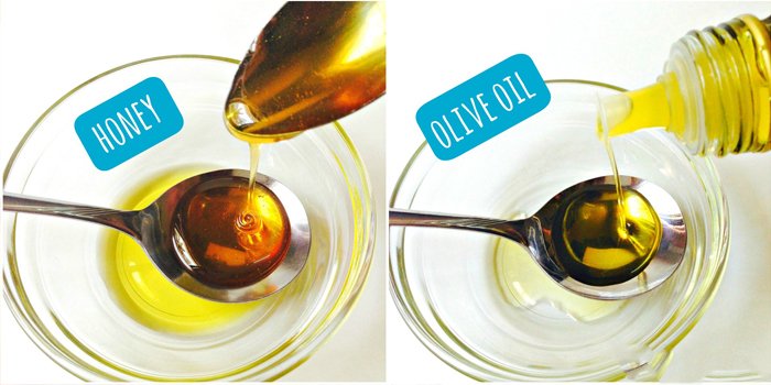 Dầu xả từ mật ong và dầu oliu giúp tóc suôn mềm